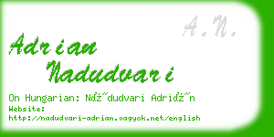 adrian nadudvari business card